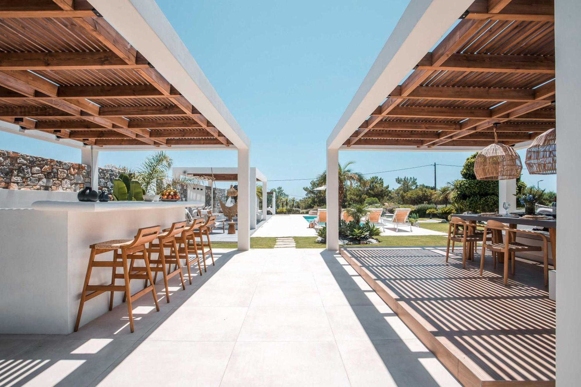 Oneiro Villa - Voted The Best Villa In Rhodes, Greece! Pefki Exterior foto